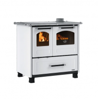 Ενεργειακή σόμπα ξύλου με φούρνο Family 4,5 7,5kW BLACK La Nordica