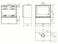 DEFRO HOME CUBEN S ΕΝΕΡΓΕΙΑΚΗ ΣΟΜΠΑ ΞΥΛΟΥ